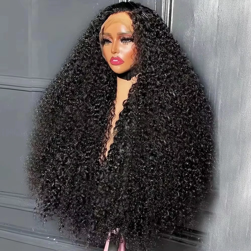 

13x6 Hd Lace Frontal Wig Deep Wave 260% Density Curly Human Hair 100% Preplucked Water Wave Front Wigs For Black Women Brazilian
