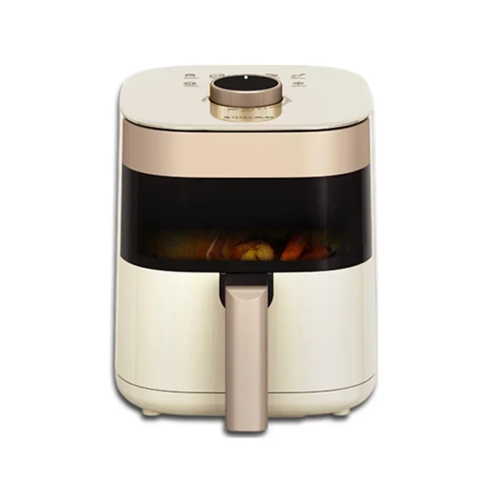 Smart Air Fryers 4.5L Large-capacity Household Multi-functional Smart Oil-free Smokeless Electric Oven AirFryers 220V fryer