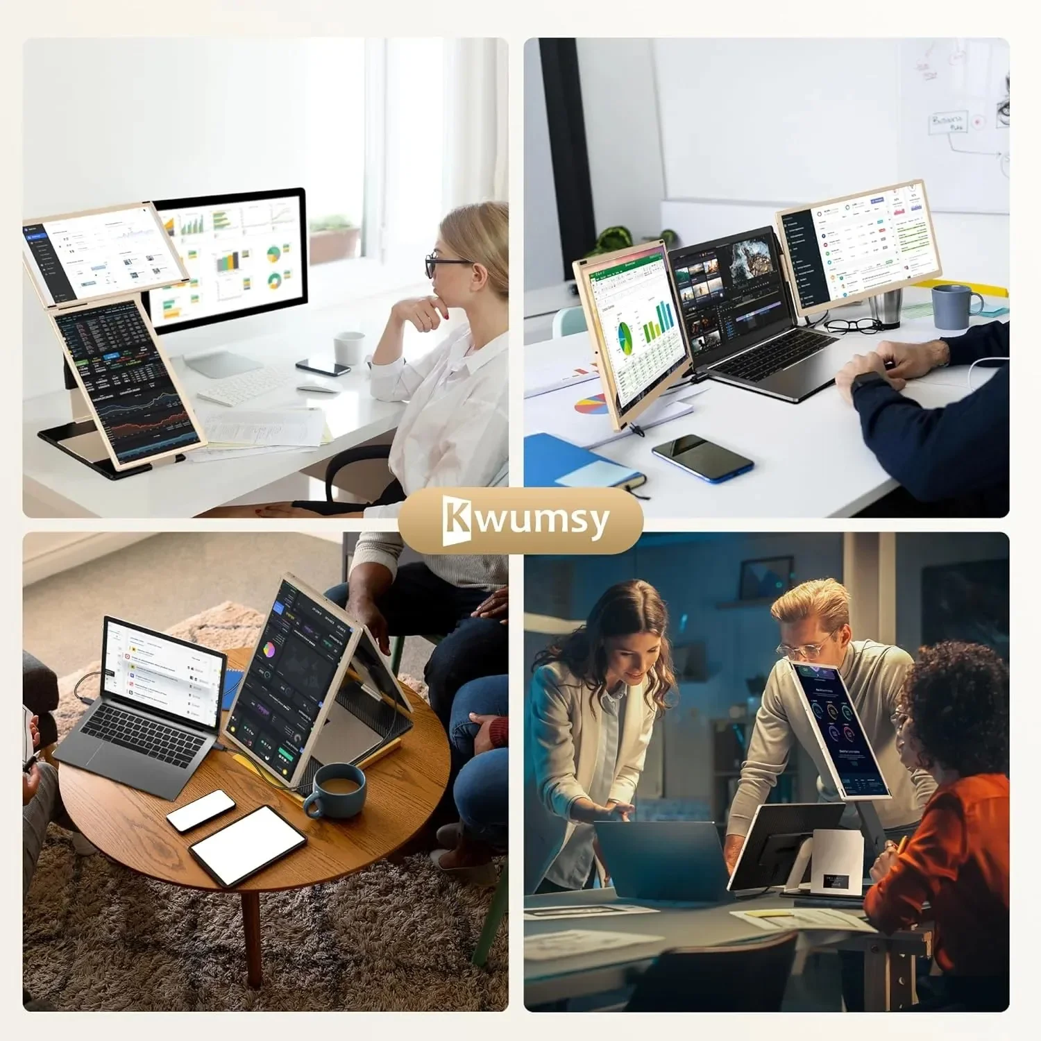 

15,6-дюймовый портативный IPS-экран 2025 с подставкой, 1080P, FHD, тип C, дисплей, 60 Гц, USB-интерфейс, кабель H5 в комплекте