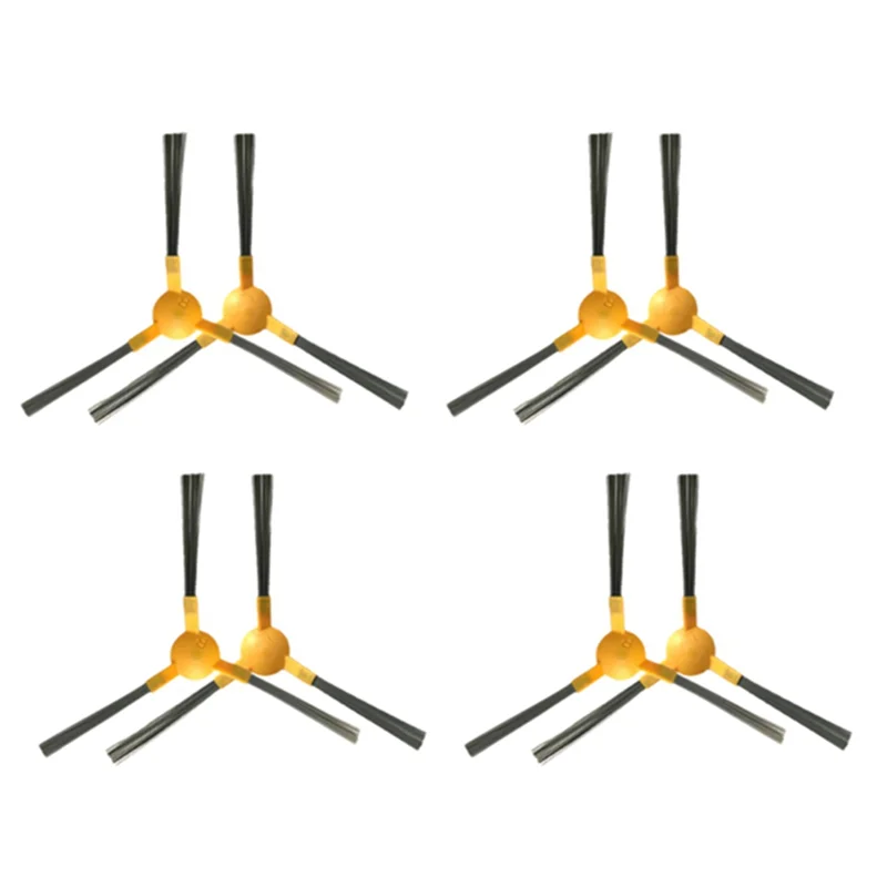 The New 8Pcs Side Brush Compatible for LIECTROUX C30B XR500 E30 Proscenic 800T 820S VT-5555 Vacuum Cleaner