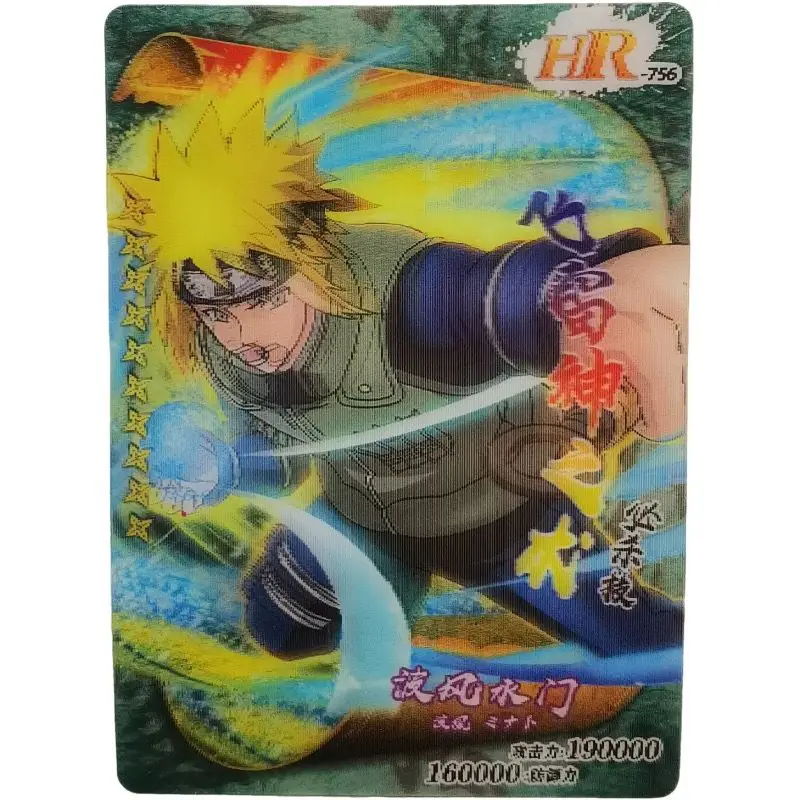 Naruto Hr Series Uchiha Itachi Uchiha Itachi Anime Characters Rare Collection Flash Card Cartoon Toys Christmas Gift