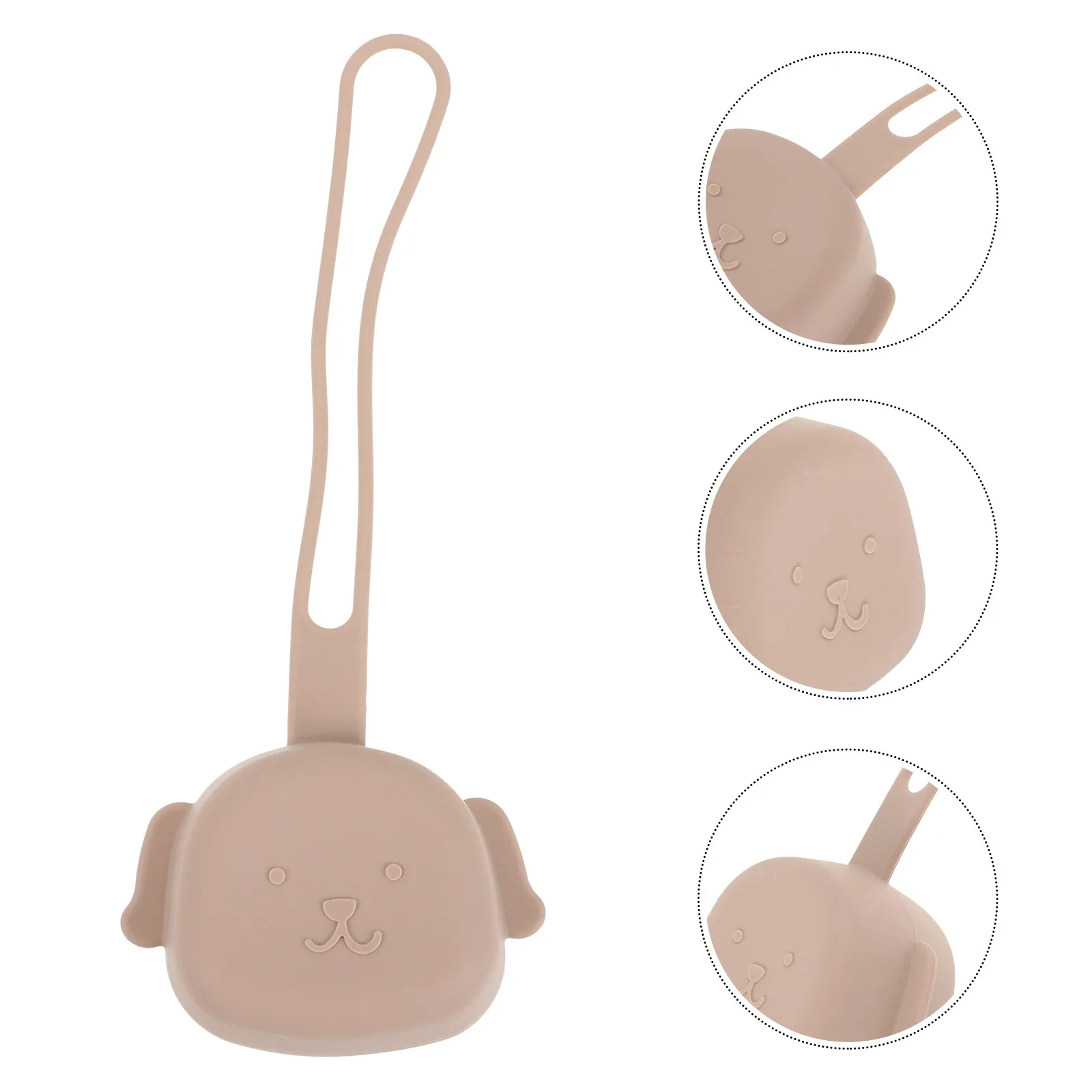 

Food-Grade Silicone Pacifier Case Baby Pacifier Holder Clip Portable Compact Storage Pouch for Diaper Bag Travel