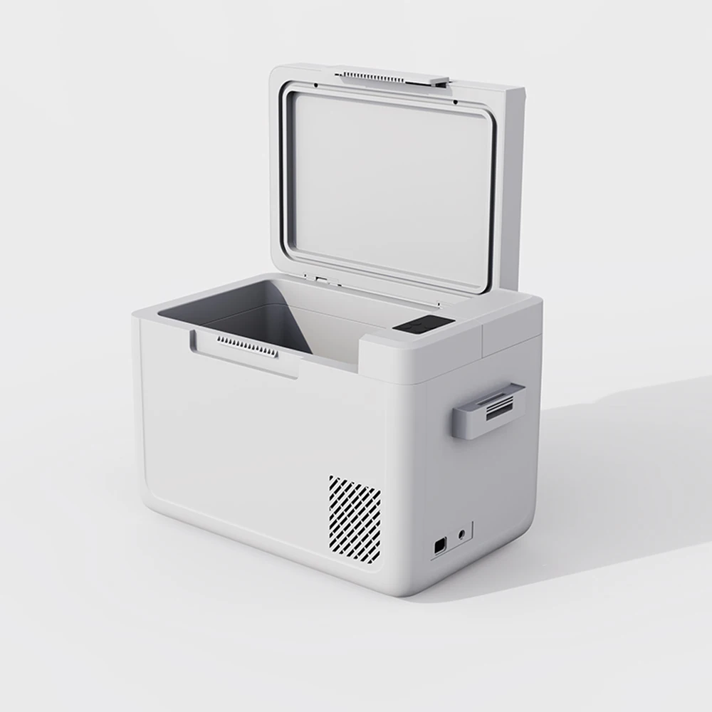 Factory Direct Sale Mini Car Fridge Freezer with European Compressor Portable Fridge Freezer Car Refrigerator Mini Cooler