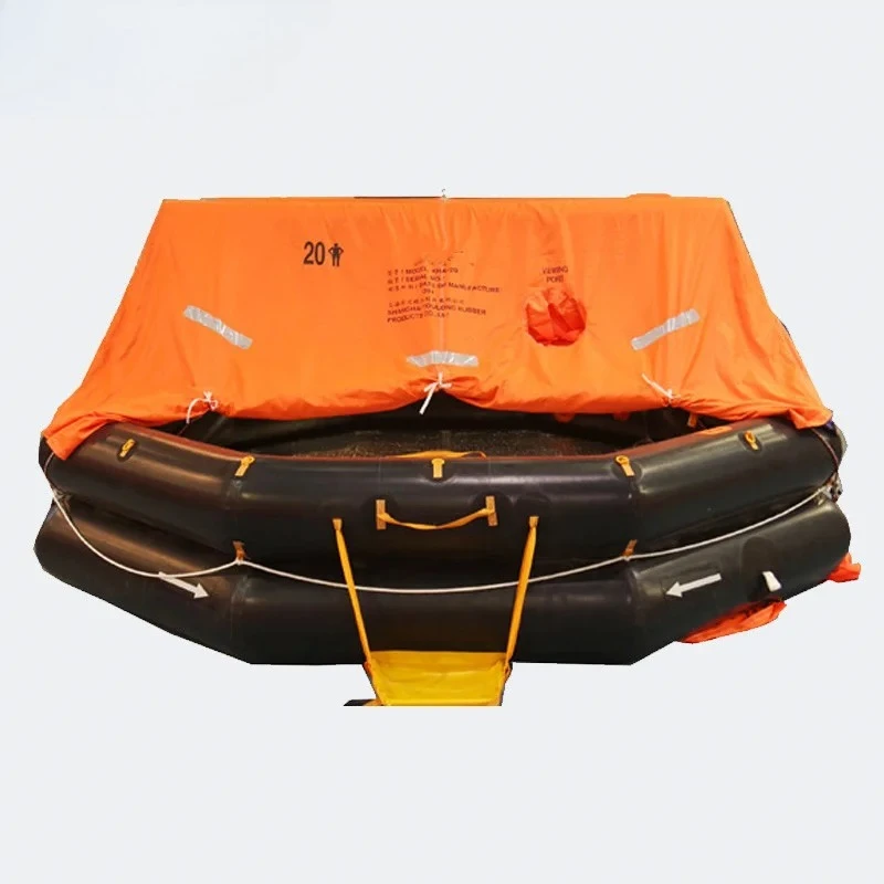 Marine 6 to 25 Person Self Inflating Life Raft