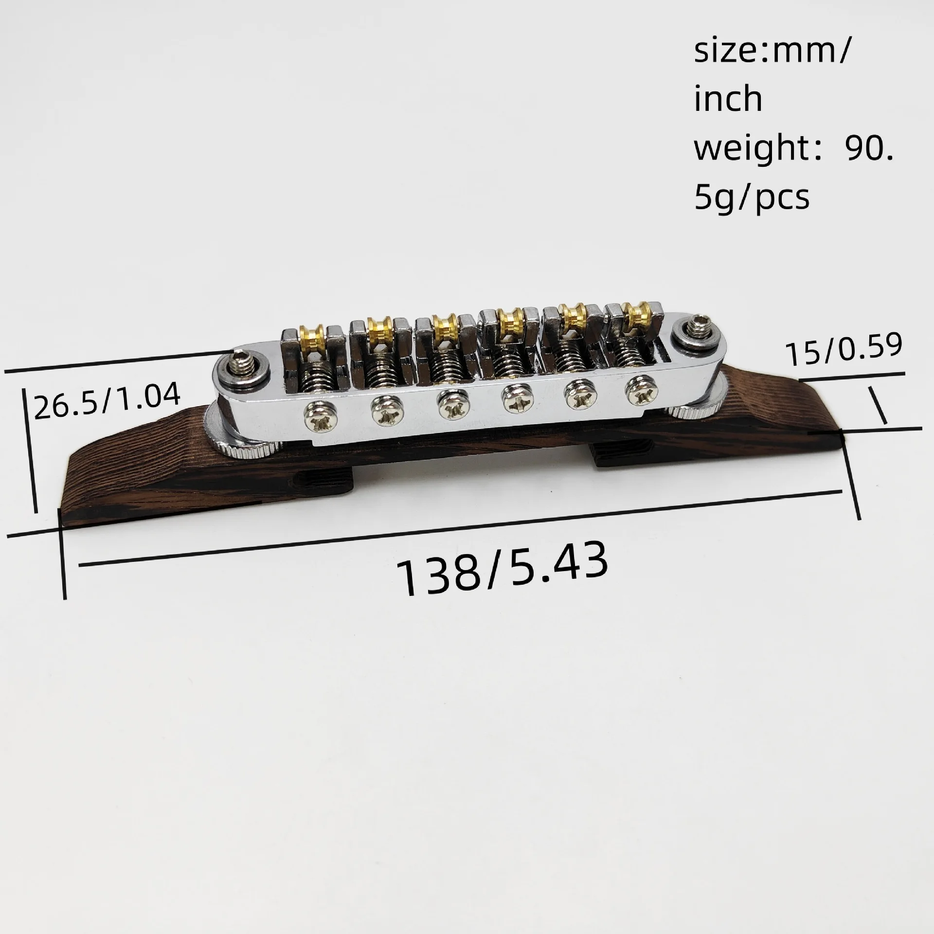 Best Choice 1PC Jazz Electric Guitar lifting lowering can adjust Guitar Bridge Electric Guitar  Parts
