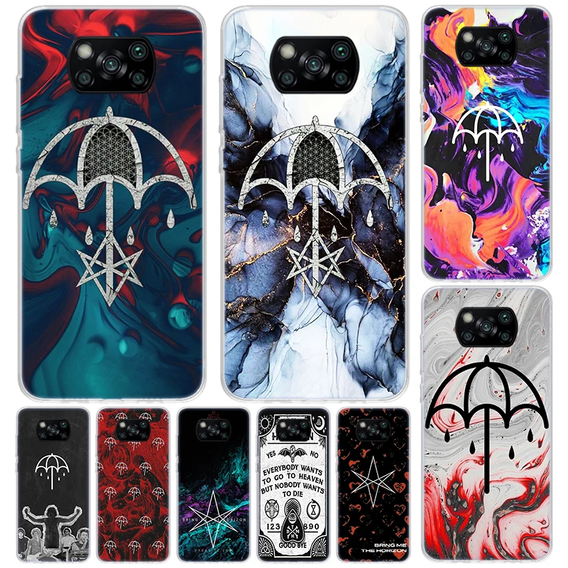 Bring Me The Horizons Cover For Xiaomi Mi 11T 10T 9T Pro 11 Lite Phone Case 13 12 12X 10 9 8 11i 6X 5X Ultra 5G Print Coque Fund