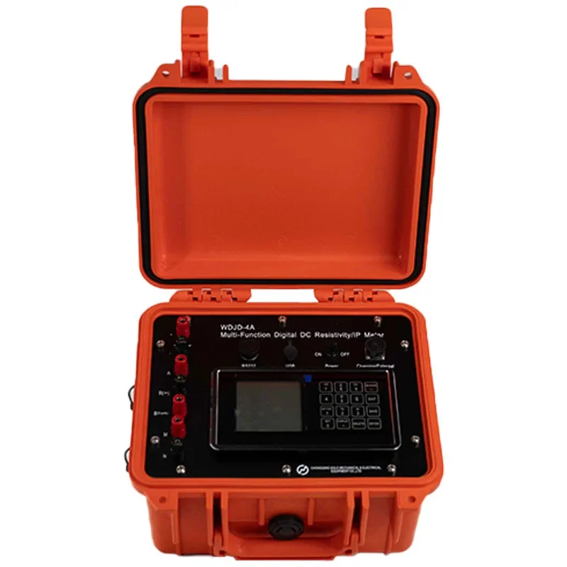 WDJD-4A Multi-Function Digital DC Resistivity&IP Meter Geophysical Equipment For Underground Mineral Detector