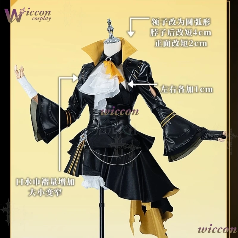 

Wuthering Waves Rover Dusk Story Female Wanderer Cosplay Costume Anime Game Character Outfit For Comic Con Halloween Party Sexy