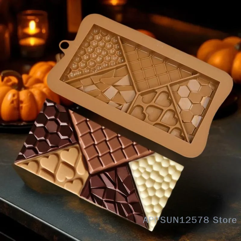 

Silicone Chocolate Mold Bonbons Buttercream Confectionery Candy Bar Mould Cake Decorating Tools Kitchen Baking Supplies