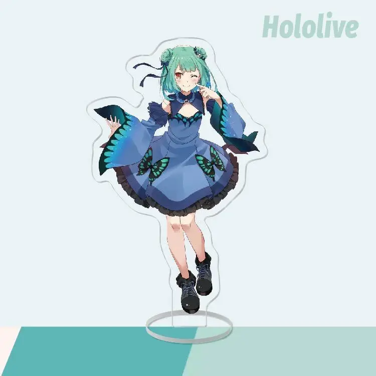 Vtuber Hololive Anime Figure, Gawr Gura Cosplay, Support en acrylique, Plaque modèle, Décoration de bureau, Cadeau de Noël pour fille, Nouveau, 2025