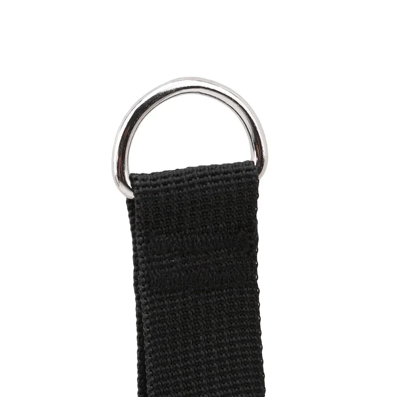 Faixa de resistência resistente alças d-ring apertos cinta de fitness para ginásio máquina de cabo puxar corda treinamento de força treino