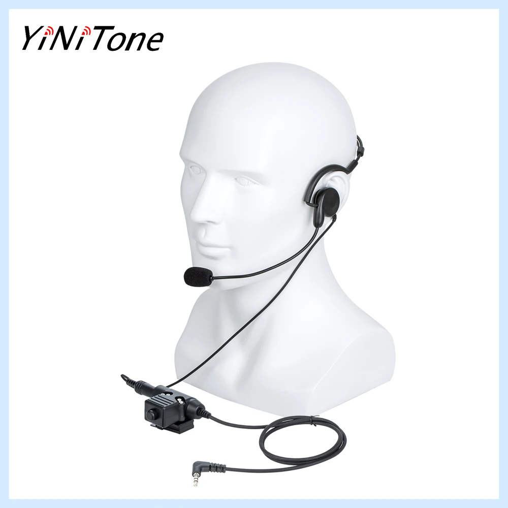 

Ham Radio 7.1mm bone conduction Headset Microphone with U94 PTT For Xiaomi 1S/lite