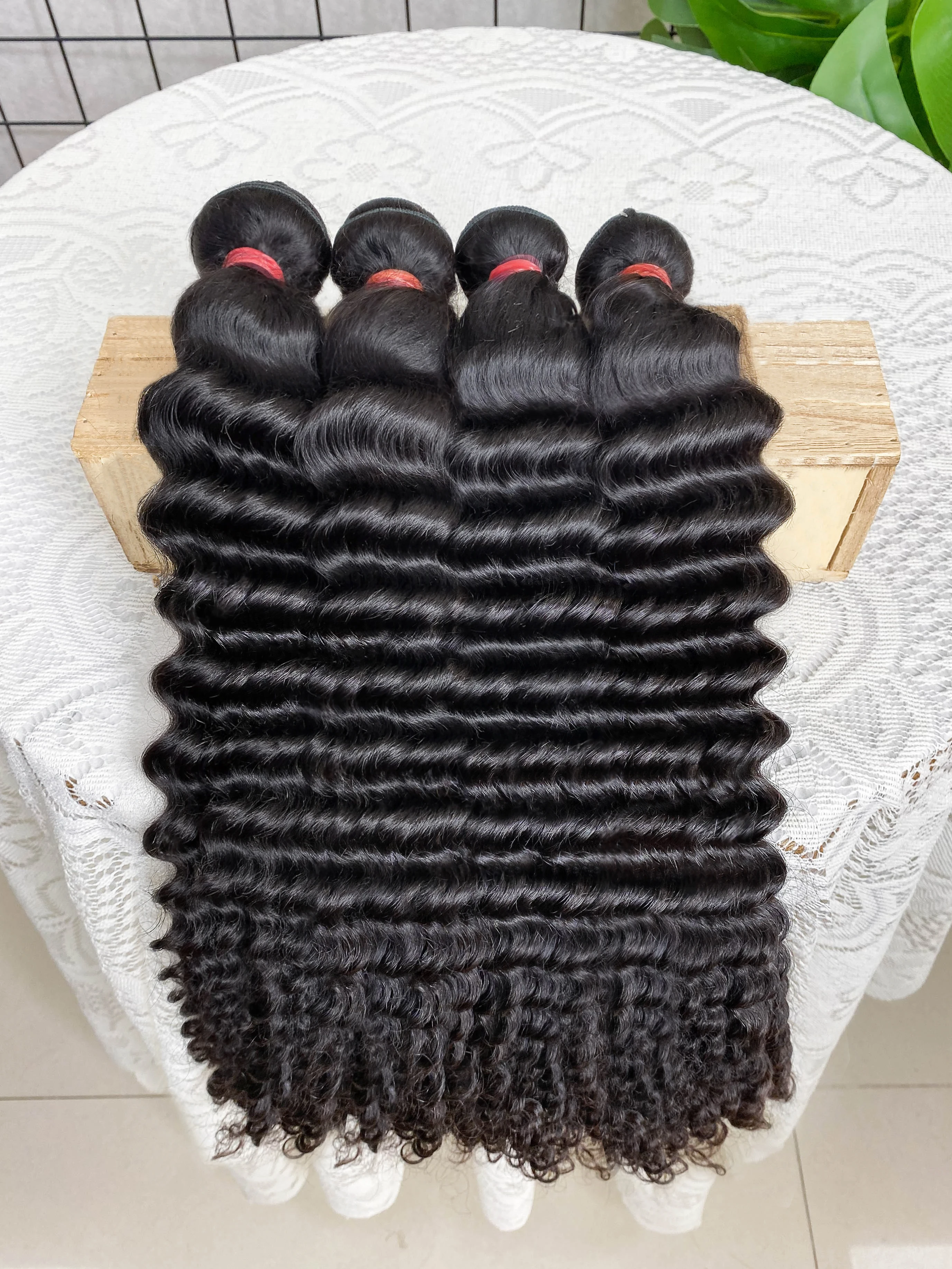 

Наборы кудрявых волос Kinky Curly из натуральных бразильских волос, 30, 32, 38 дюймов, 1/3/4 шт., натуральные необработанные волосы для наращивания.
