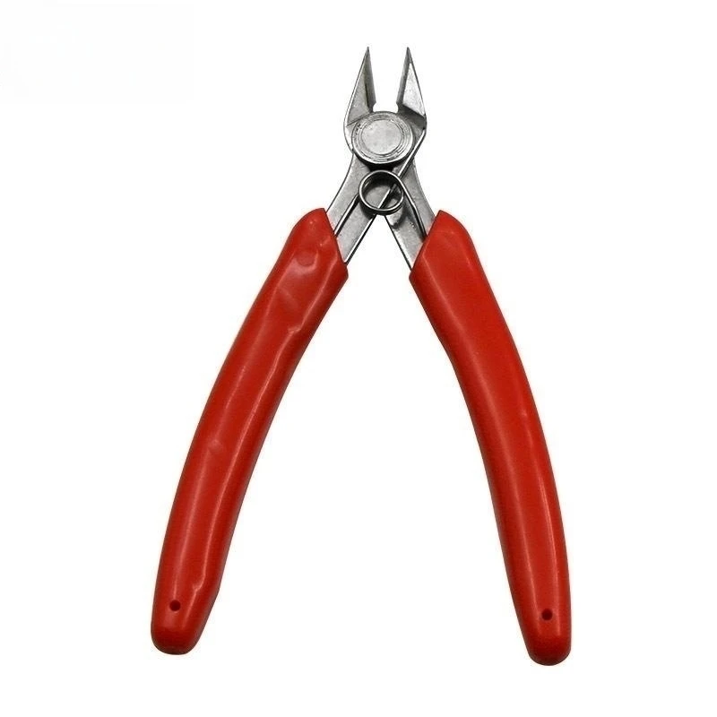Electrical Wire Cable Cutters  High Leverage Side Snips Flush Pliers with Nipper  Professional Hand Tools