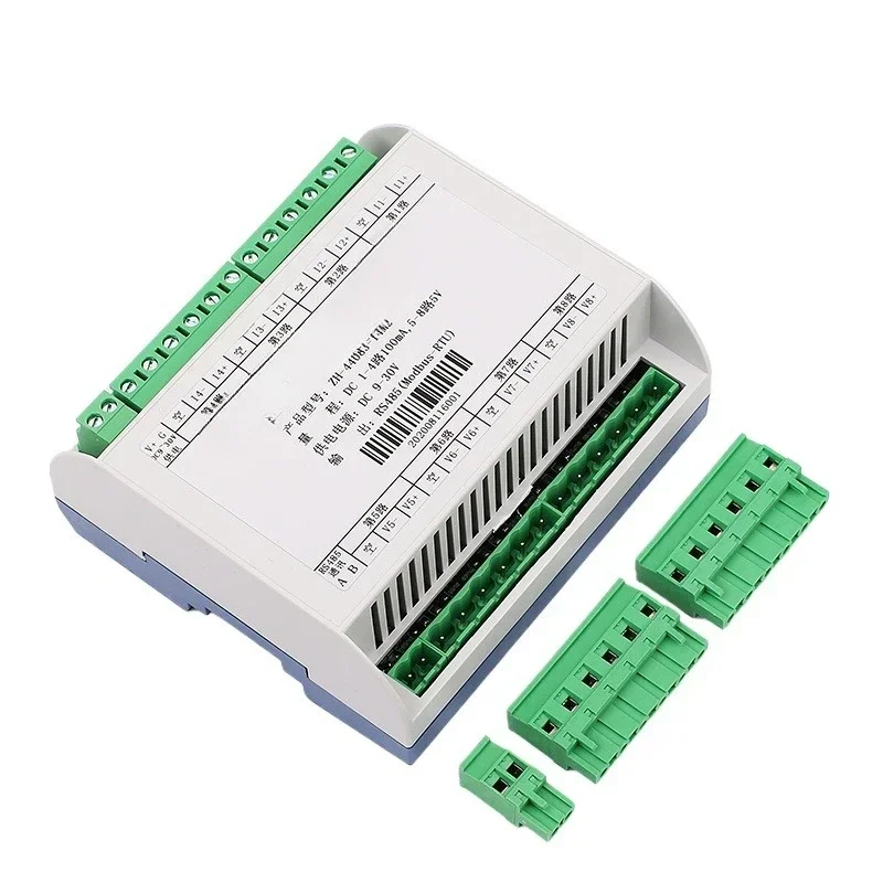 8-Channel fully isolated DC voltage and current power collector high-speed micro-amp level high-precision acquisition module