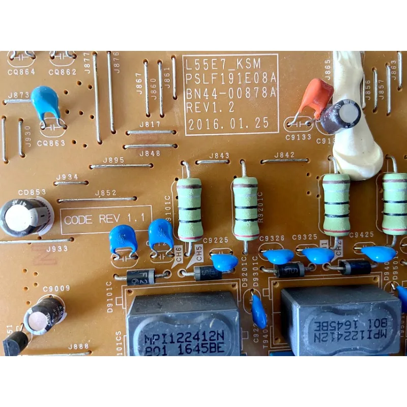 لوحة الطاقة الأصلية BN44-00878A Bn44 00878 L55E7_KSM PSLF191E08A ل UN55KS8000FXZA UN55KS800DFXZA UN55KS8500FXZA UN55KS8000F #2