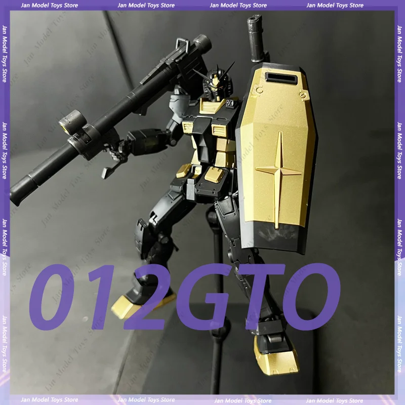 NEW HG/144 012GTO RX-78-2 Assembly Action Figures Golden Robot Model Joint Movable Toy Limit Doll Collection Decor Birthday Gift