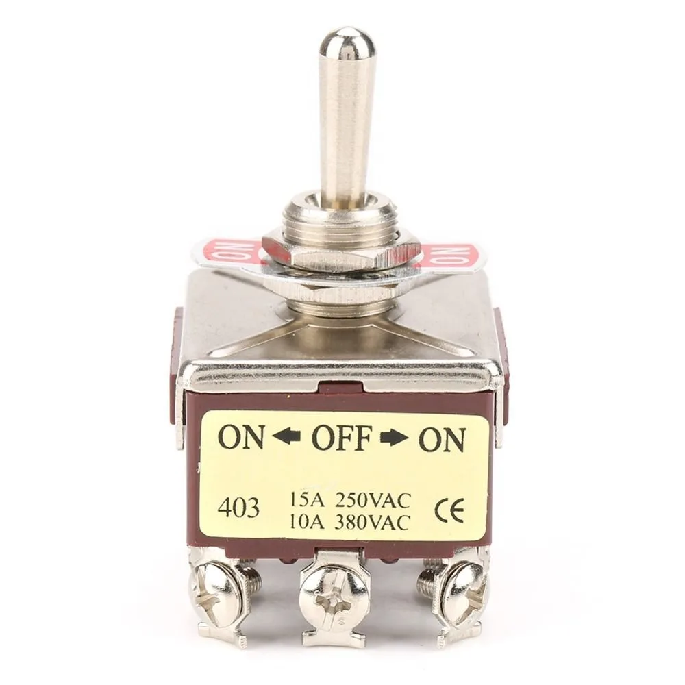 ON/OFF/ON Three-position Rocker Control Heavy Duty Toggle​​ 4PDT 12 Pin Rocker Switch ​​3 Position Switch​​