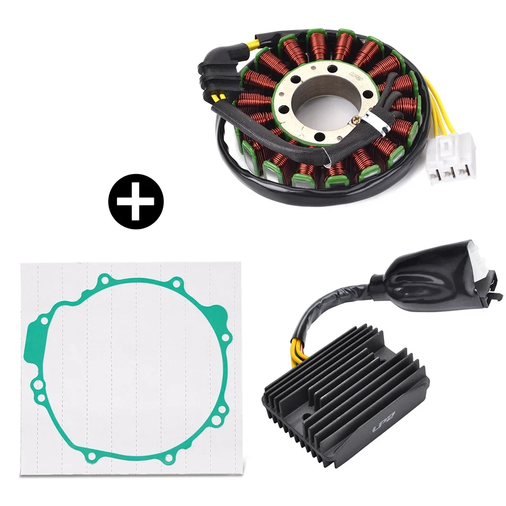 

Magneto Coil Stator+Voltage Rectifier+Gasket Assy For Honda VFR 800 2002-2013 VFR800 Interceptor ABS / VFR800 VTEC Blsnche ABS