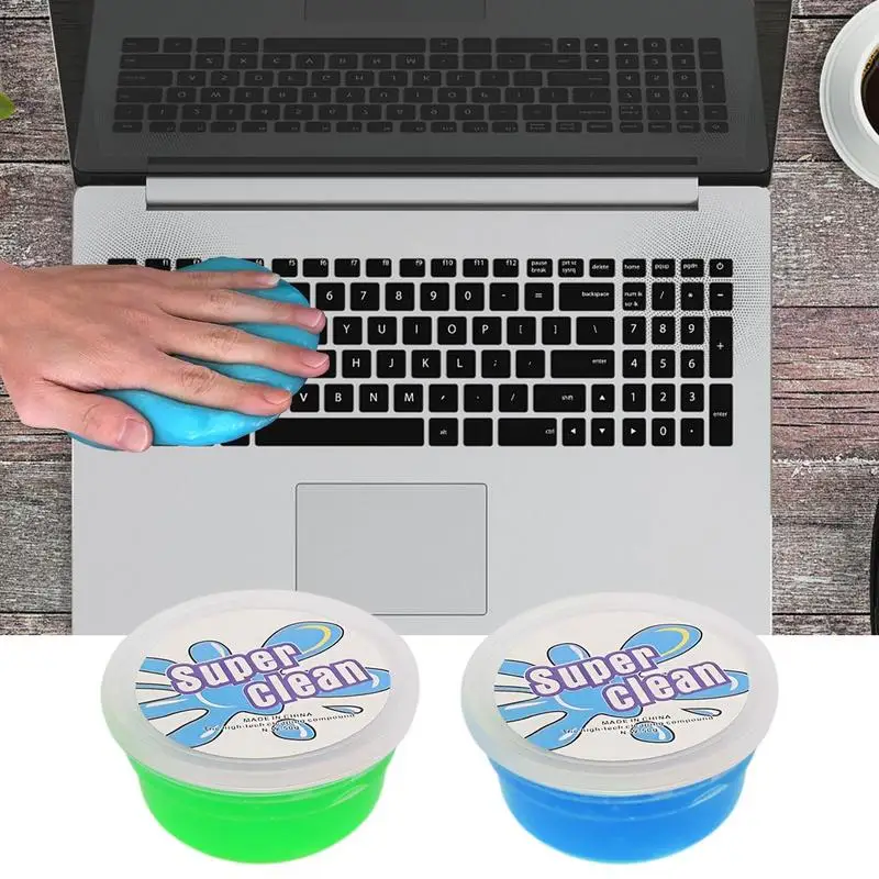 

Car Cleaning Gel Universal Crystal Magic Dust Putty Cleaning Gel Auto Air Vents Laptops Cameras Keyboard Cleaning Tool for car