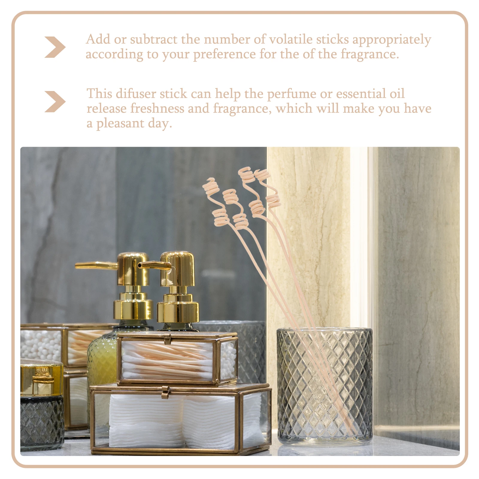 

10PCS Rattan Diffuser Essential Oil Perfume Diffusing Tools Replaceable Aroma Sticks Home Decorative Fragrance Volatile