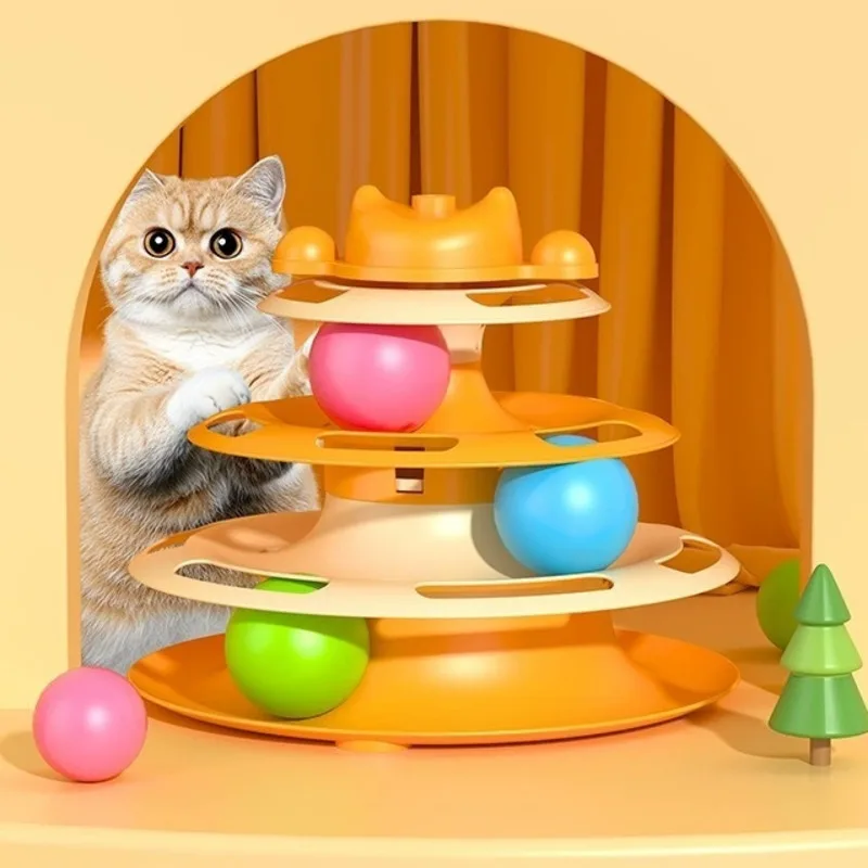 

Интерактивная игрушка-головоломка для кошек, 2 палочки-головоломки, для домашних кошек и котят, ментальная стимуляция, батарейки не требуется, уютная игра