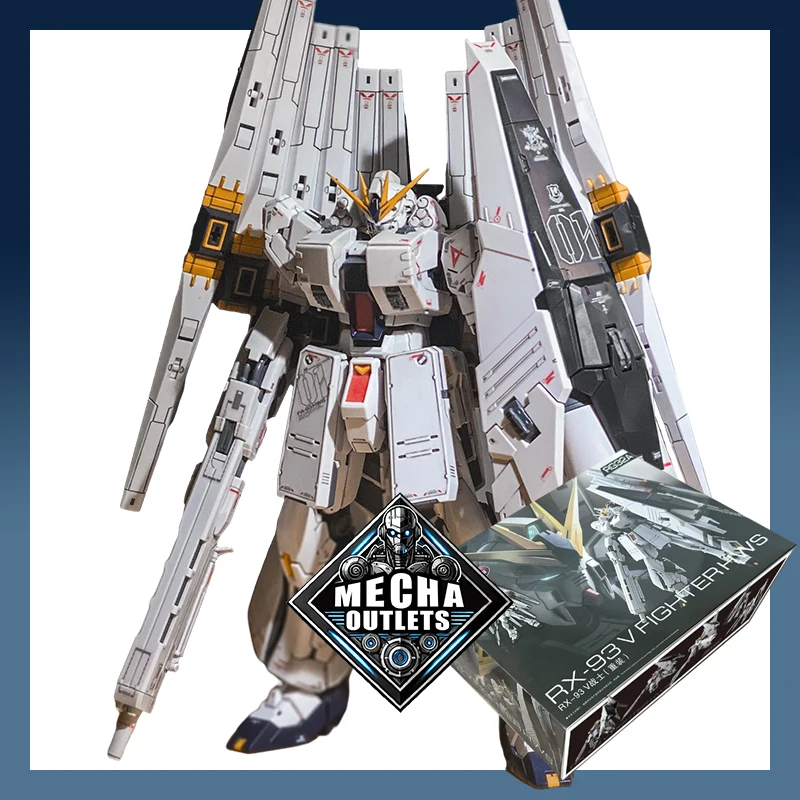 GAOGAO ν HWS 1/144 RG RX-93 Doppelflossen-Trichter RG32A Kunststoffmodellbausatz Montagemodell