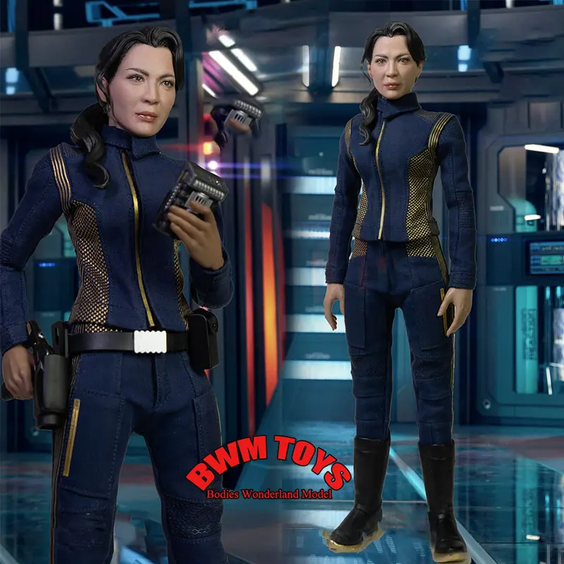 

In Stock 1/6 Scale Female Soldier Interstellar Officer Captain Philippa Full Set 12inch Action Figure Doll Collection