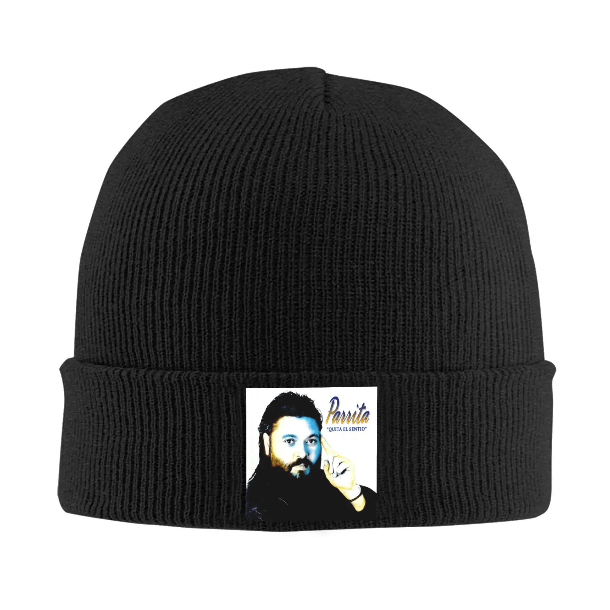Vicente De Castro Parrita Beanie Cap Winter Warm Bonnet Femme Knitted Hat Ski Spanish Flamenco Singer Skullies Beanies Hat