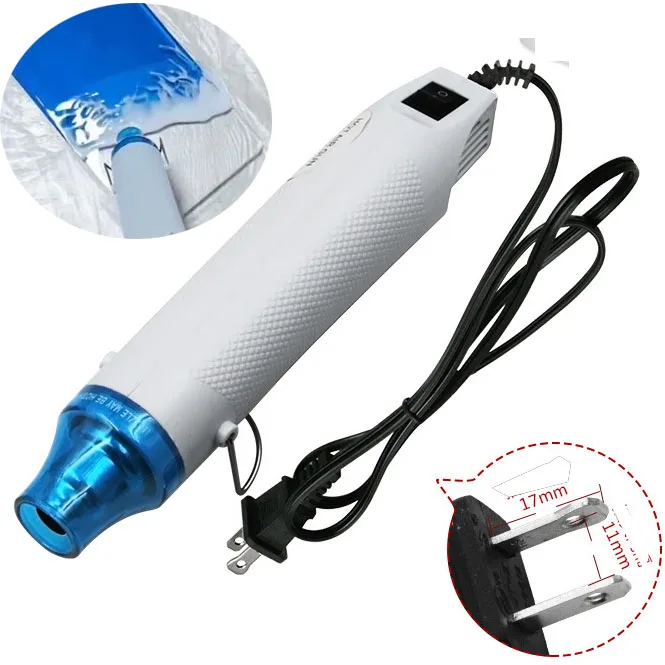 DIY Using Heat Gun Electric Power Tool 110W Temperature Gun with for Shrink Plastic Resin Epoxy Tool