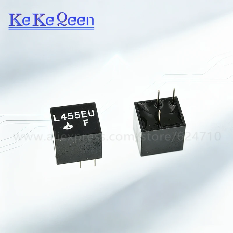 10Pcs/Lot LT455EU CFT455E CFU455E LT455E 2+1 DIP-3 455KHZ Ceramic filter for communication signal relay