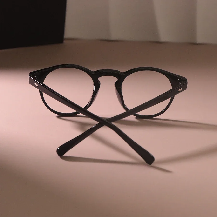 Retro Round Glasses Women Men Brand Circular Vintage Eyeglasses Frame Male Clear Lens Mirror Outdoor Transparent Lens Gafas