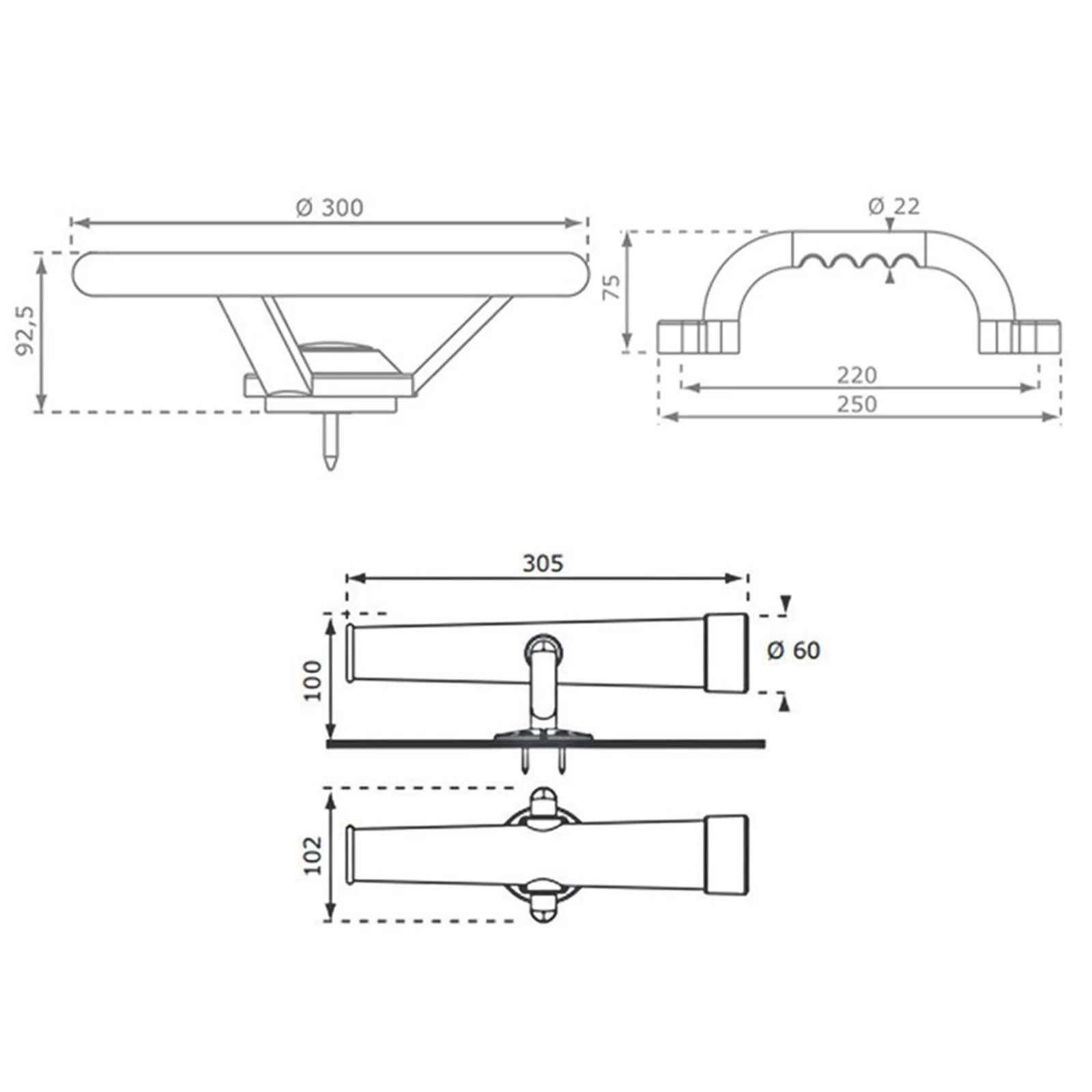 قضبان مقبض عجلة قيادة القراصنة لمجموعة Swingset ، معدات الملعب ، سهلة التركيب ، هدايا الأطفال ، عيد الحب ، تلسكوب #5