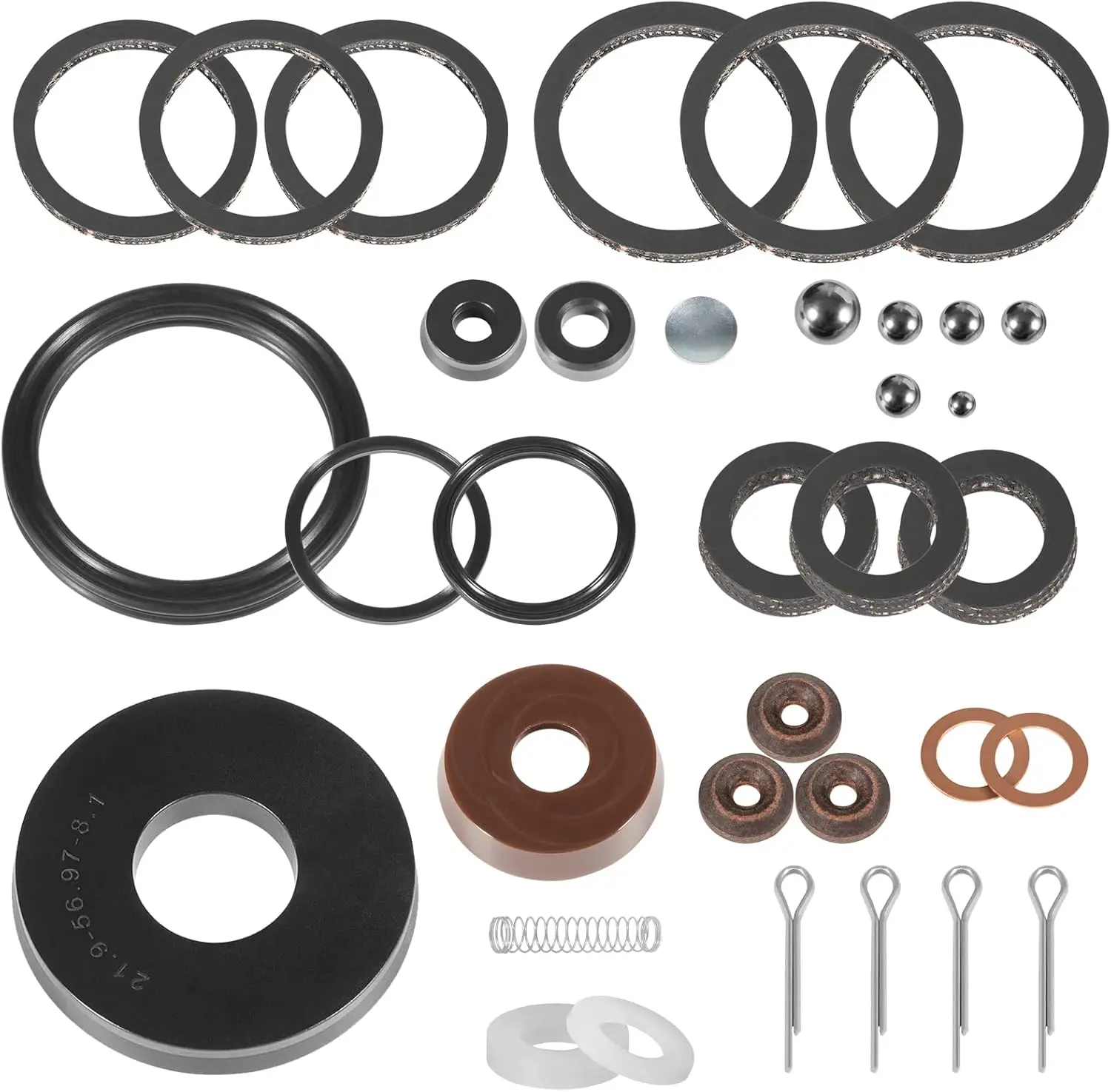 

Floor Jack Seal Replacement Kit for 93657 4 Ton Lincoln/Walker, Cylinder Repair Rebuild Kit