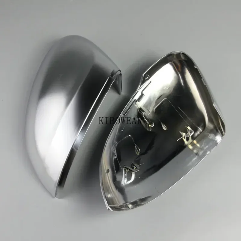 for VW Passat B8 Alltrack Variant Arteon 2015 2016 2017 2018 2019 2020 2021 Side Mirror Cap Matte cover 2pc Silver Chrome