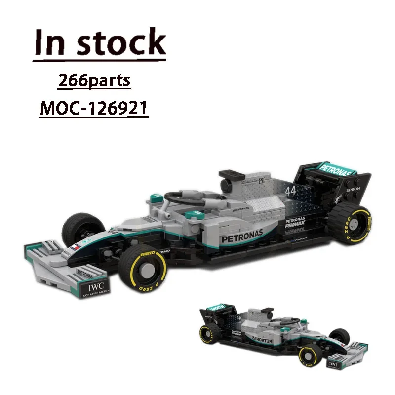 

MOC-126921F1 New Supercar W10 Assembly Splicing Building Block Model 266 Parts MOC Creative Kids Building Blocks Toy Gift