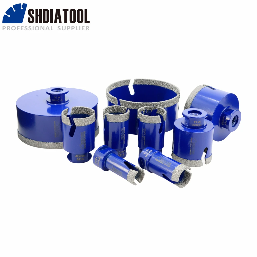 

SHDIATOOL Lightning Tooth M14 Diamond Core Drill Bit Opener Porcelain Crowns Tile Granite Marble Brick Ceramic Hole Saw Cutter