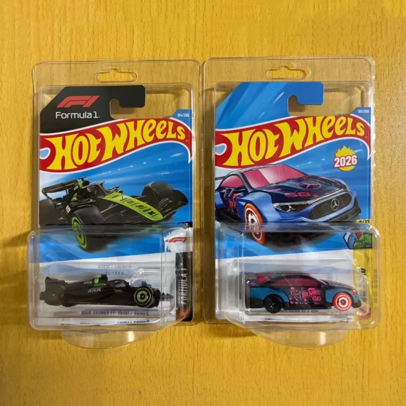 

В наличии: Коллекционные модели автомобилей Hot Wheels 2026H Case Series из литого сплава, Ferrari, Kicks, Sauber F1 Team, игрушки-сюрпризы