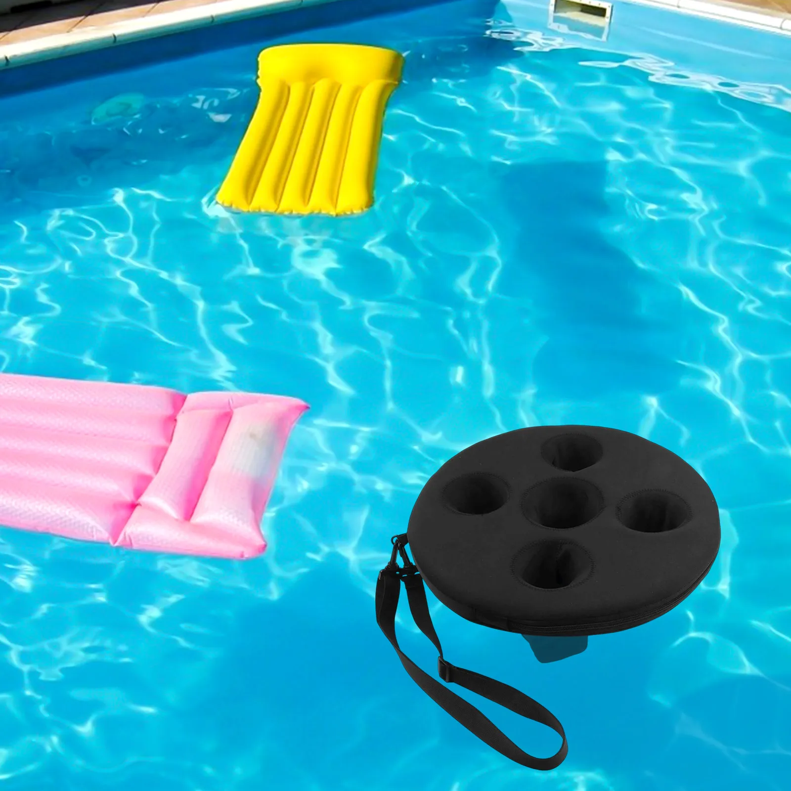 

Плавающий поднос из пенопласта для бассейна. Прочный материал. Удобно носить без сборки. Идеально подходит для вечеринки у бассейна или пляжа.