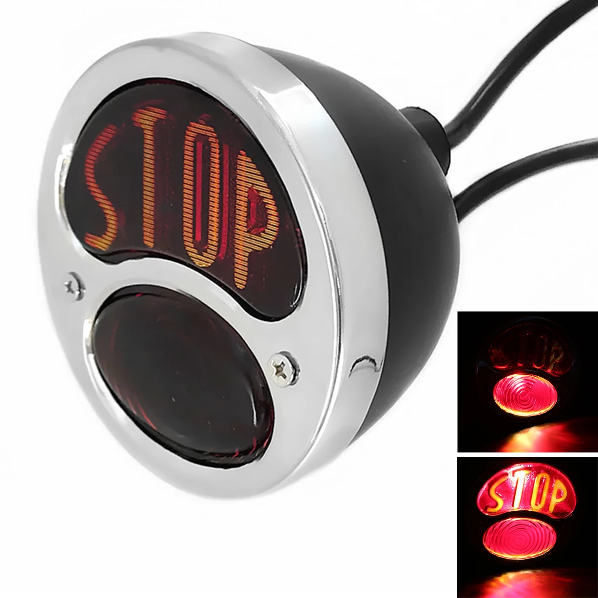 Classic Retro Motorcycle LED Tail Light for Sportster