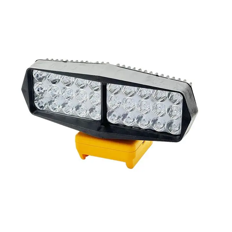 ABJN-30 LED Work Lamp Light Flashlight Spotlight USB&Type-C Power Bank With Low Voltage Protection For Li- Battery