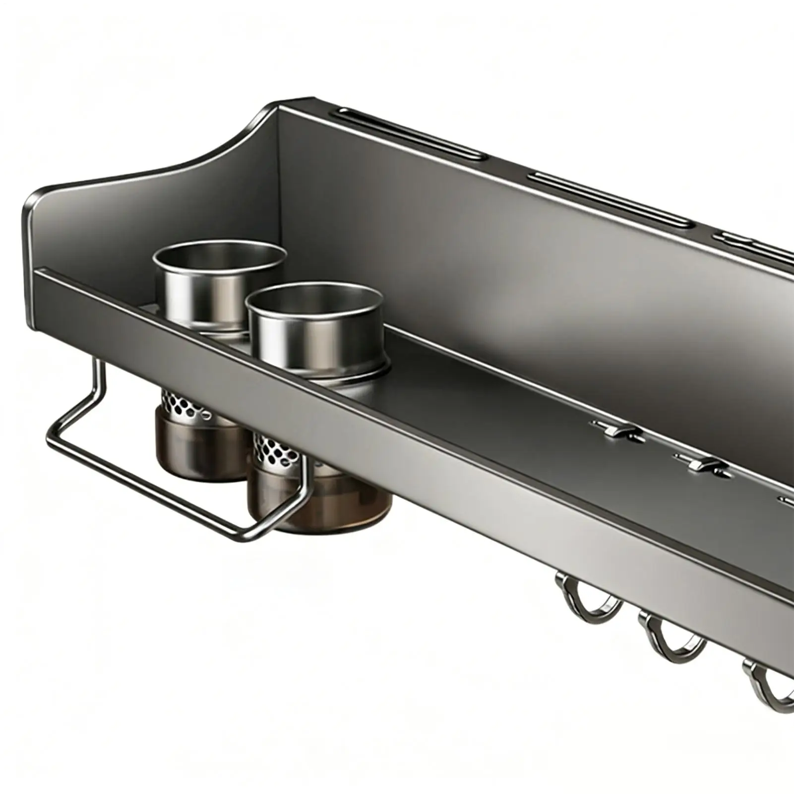 

Cutter Block No-Drill Cutlery Holder Kitchen Shelf Rack For Family Home Indoor Counter Cabinet Cooking Utensil Organizer