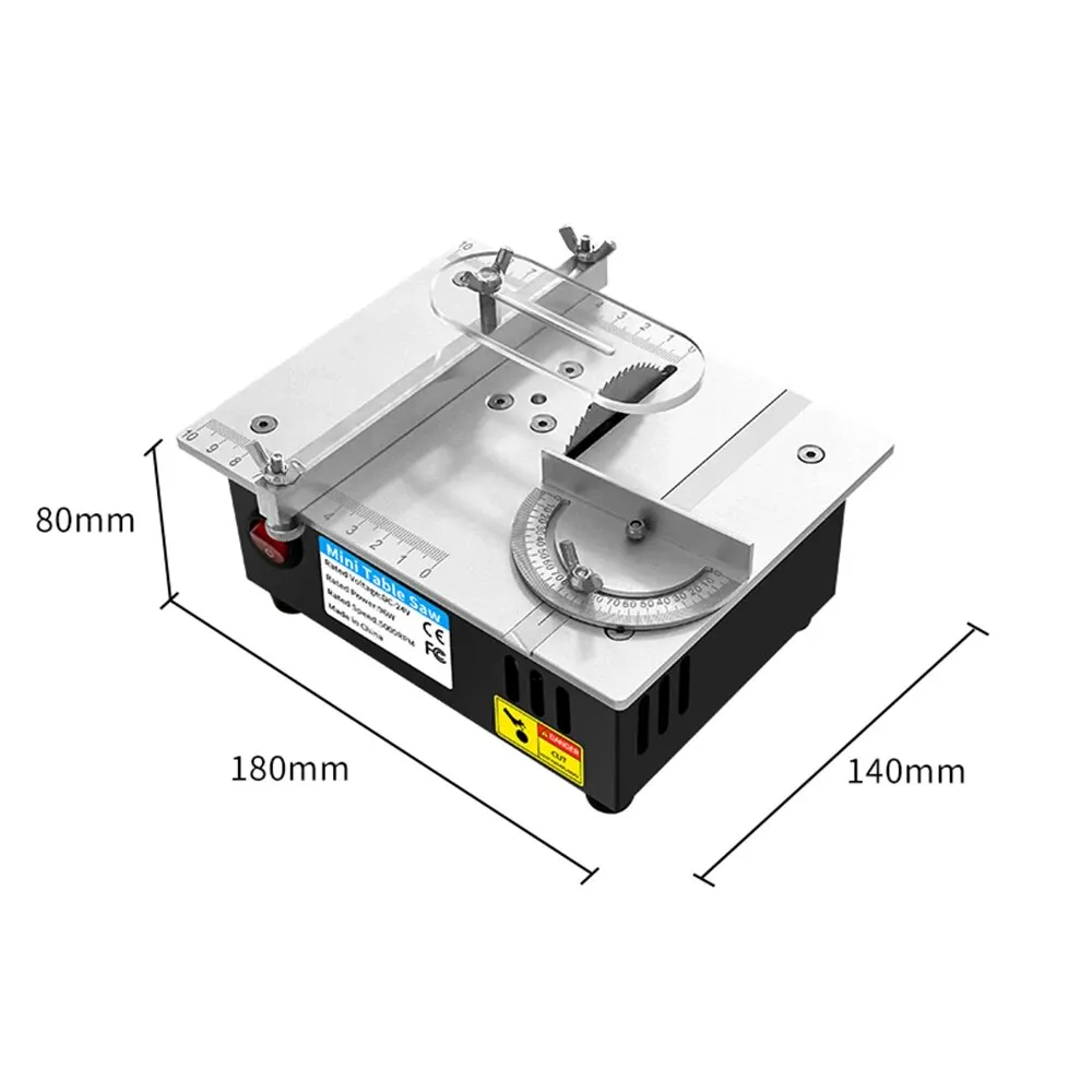 Mini sega da tavolo multifunzionale seghe da tavolo elettriche piccola macchina da taglio fai da te per uso domestico macchina da taglio per tornio