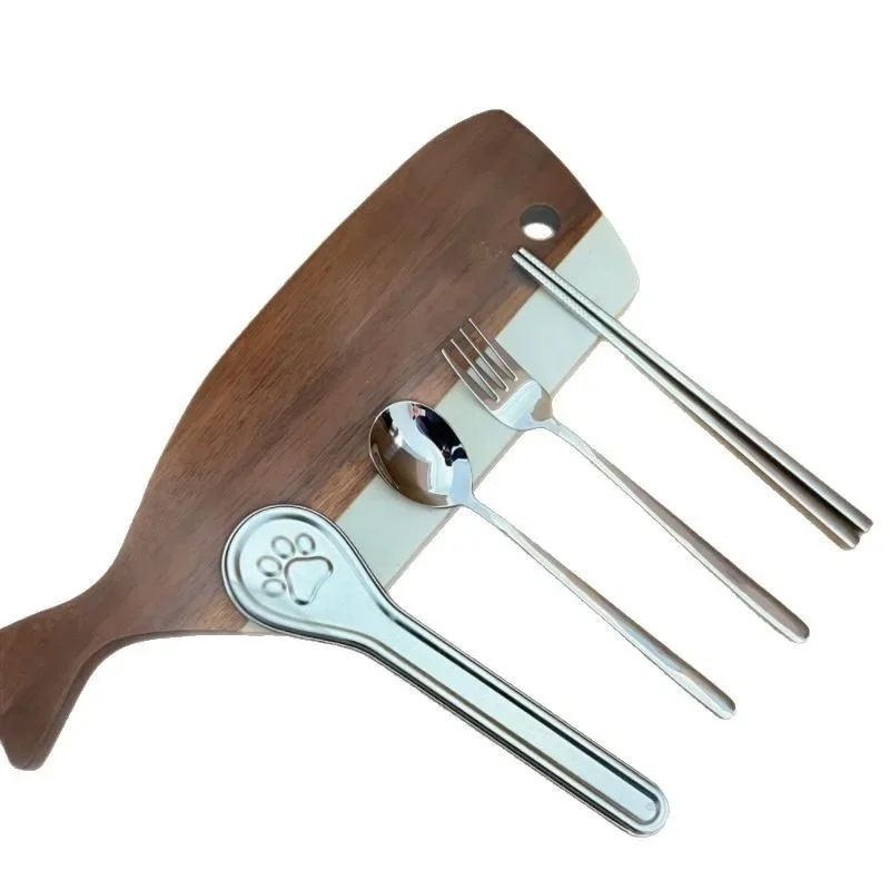 

steel chopsticks, spoon set, portable box, tableware for students, special storage box, three-piece set to take to work