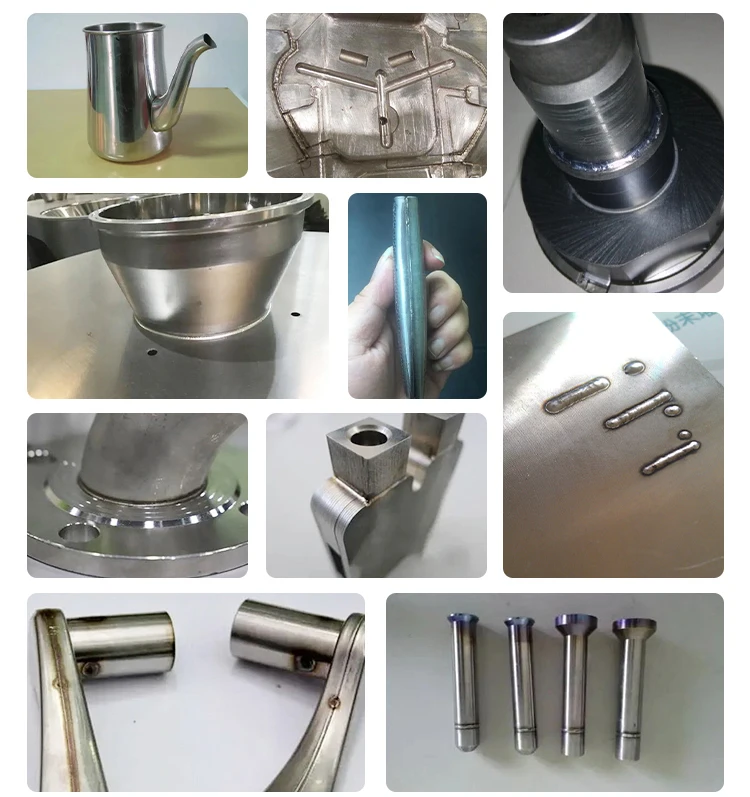 آلة لحام قالب الألياف بالليزر سبليت دوارة محمولة عالية الدقة أداة معدنية مشاريع تصنيع إصلاح القوالب الصناعية #2