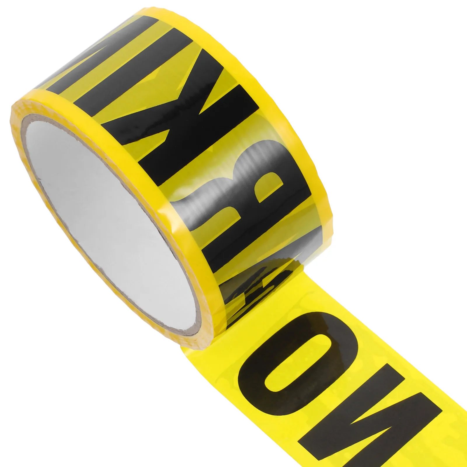 

Yellow Black Warning Tape Tear Resistant Safety Adhesive Sign Duct Caution Sticker Floor Decals Anti Wear Marker Non Parking