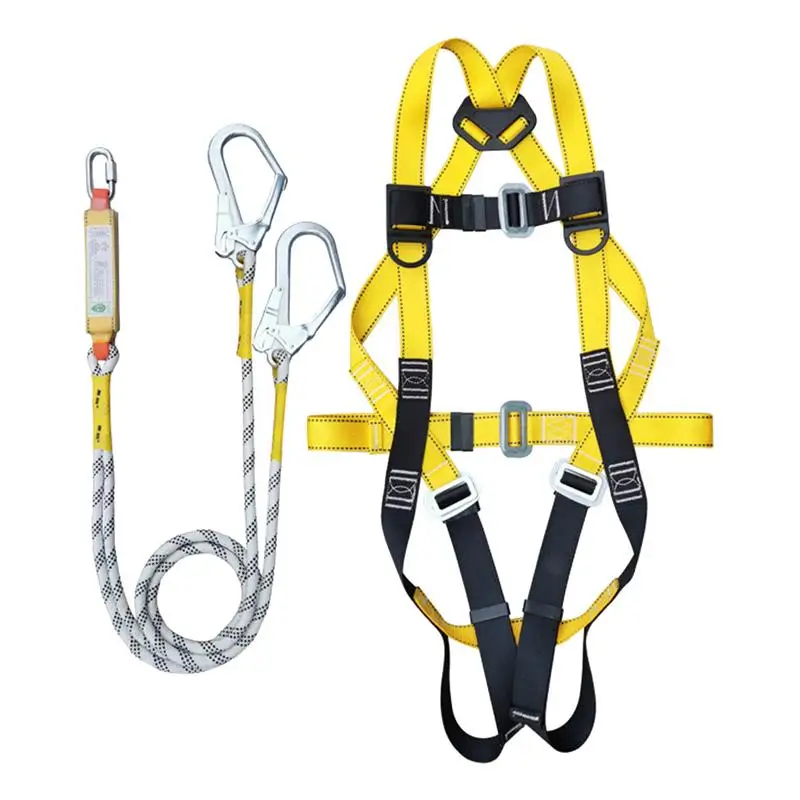 

Anti-Fall Five-point Safety Belt Adjustable Full-Body Belt For Outdoor Activities Climbing Mountain Work Altitude Climbing