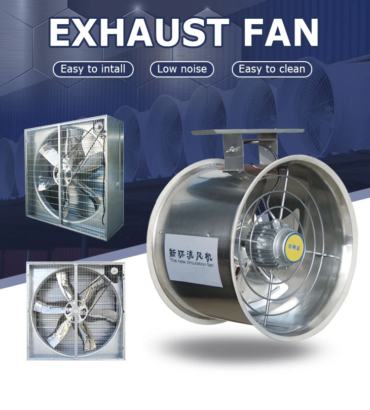 Poultry Breeding House Equipment Poultry Farm Exhaust Fan Greenhouse Exhaust Fan