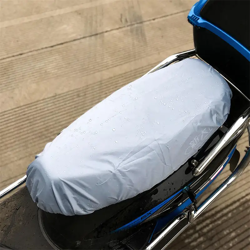 

Universal Motorcycle Seat Cover Waterproof Seat Cover Durable Saddle-Cover Black Sun-Protection Heat Insulation Cushion Covers