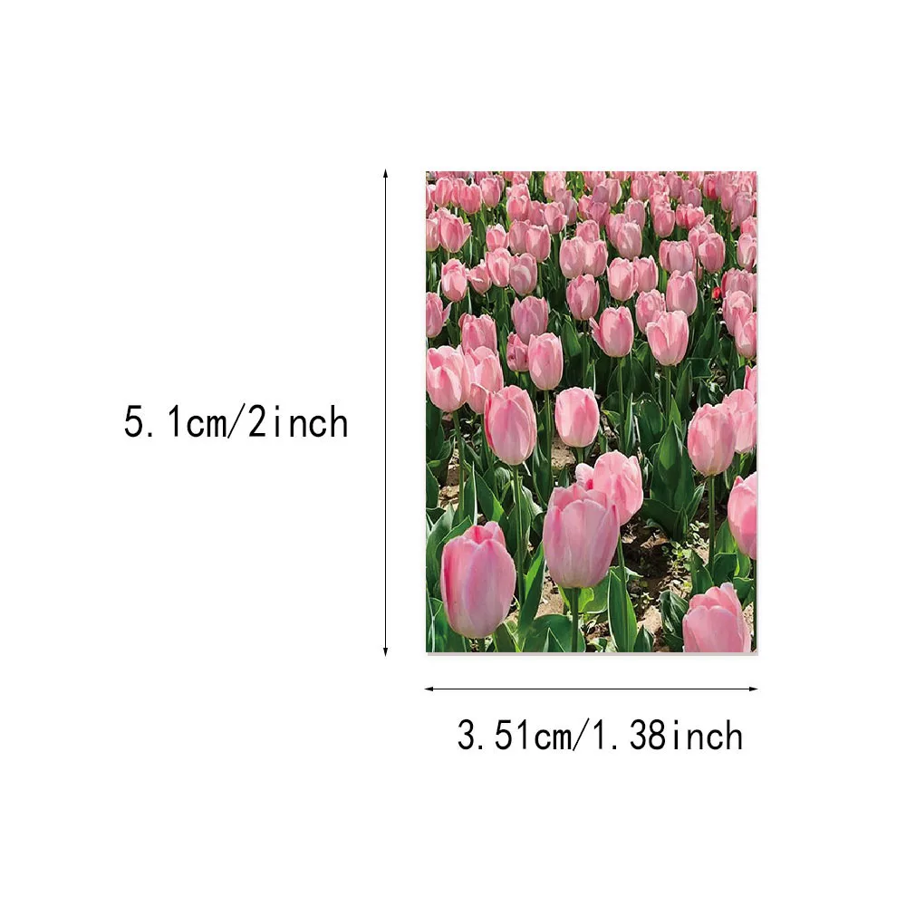 اليابانية ختم ملصقات فيلم سجل القصاصات مجلة DIY أعواد تزيين نباتات الغابات الطبيعية ملصقات المناظر الطبيعية